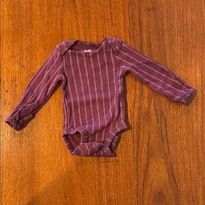 Striped Purple Onesie